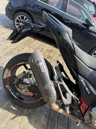 Kawasaki Z800 Negra