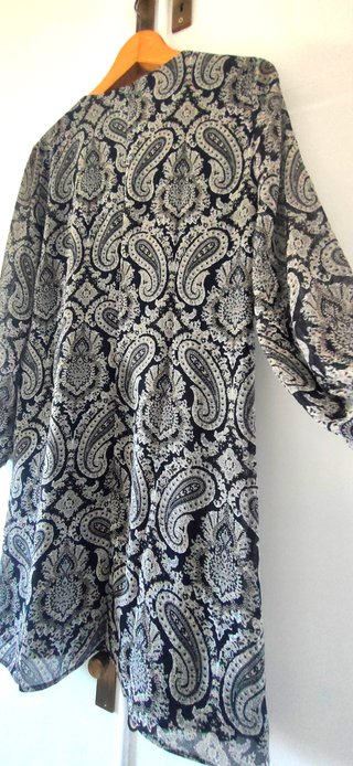 Vestido estampado paisley Mango