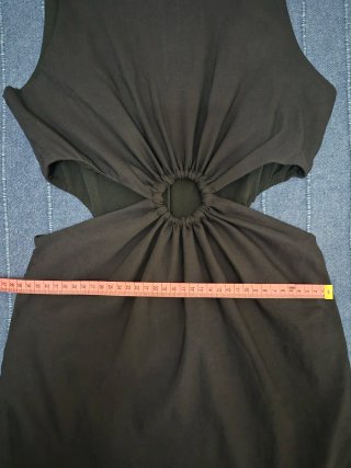 Vestido corto Zara negro