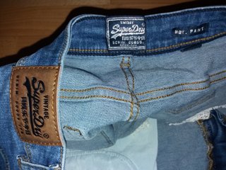 Shorts Superdry vintage HOT.PANT. chica Talla W32