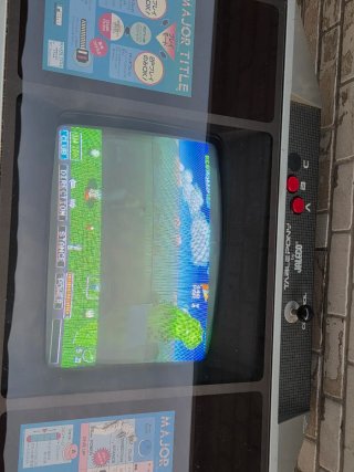 Máquina Arcade Major Title Table pony 25. .Jaleco