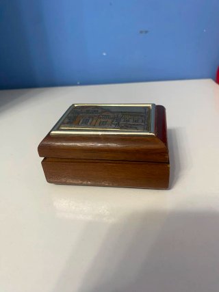 Portagioie vintage argento 825