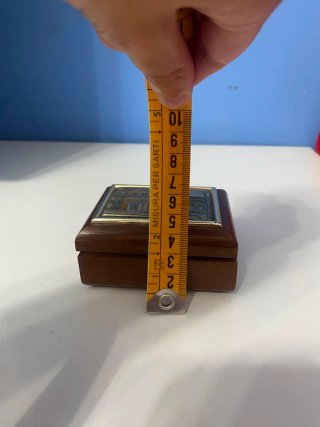 Portagioie vintage argento 825