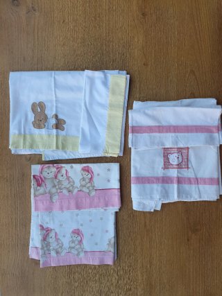 3 Juegos sábanas Cuna 60x120