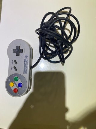Super Nintendo + 1 mando + 14 juegos
