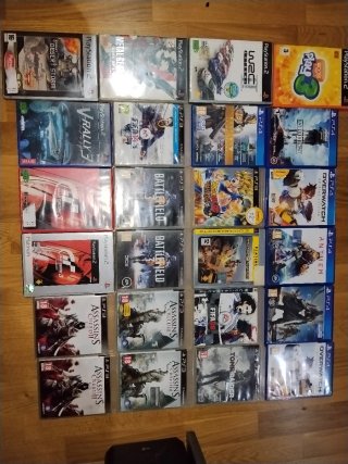 Lote Videojuegos PS2, PS3 y PS4