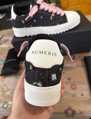 Numeris Atelier Zapatillas Denim Rosa