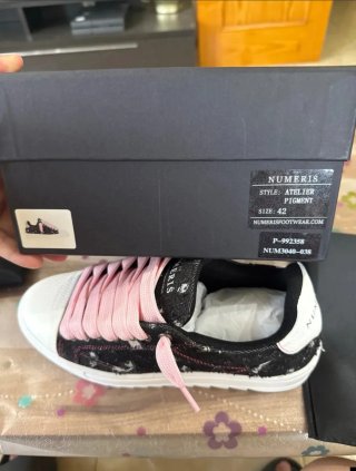 Numeris Atelier Zapatillas Denim Rosa