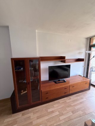 Mesa Comedor Ovalada Cristal y 6 Sillas, Sillon el