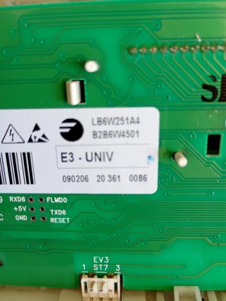 Placa lavadora Edesa LB6W251A4
