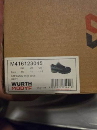 Zapatos Seguridad Würth MODYF Grus S1P