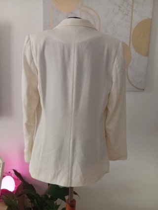 Blazer blanco elegante