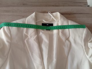 Blazer blanco elegante