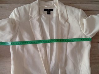 Blazer blanco elegante