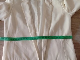Blazer blanco elegante