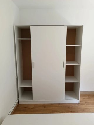 Armario Blanco Puertas Correderas