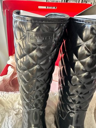 Botas de agua Hunter caña ancha