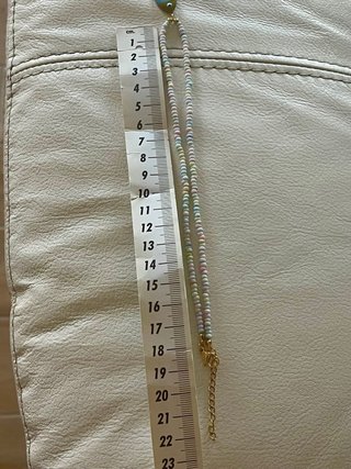 Collana con ciondolo pesce azzurro
