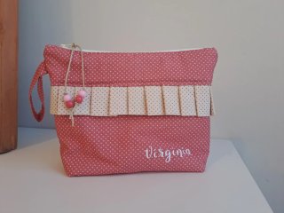 Neceser personalizado hecho a mano