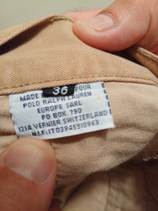 Pantalón Polo Ralph Lauren Beige Talla M