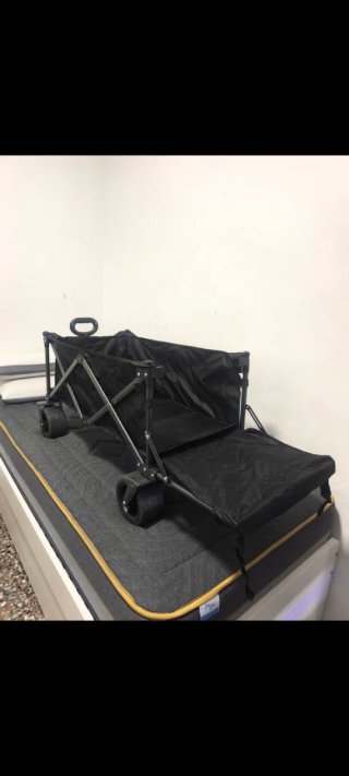 Carrito Plegable Playa con Mesa Aluminio