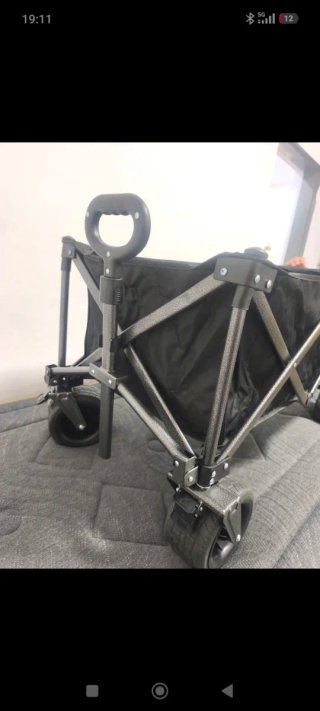 Carrito Plegable Playa con Mesa Aluminio