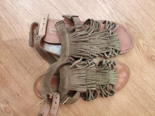 Sandalias Zara Beige/Marrón