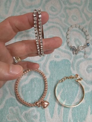 Set 9 bracciali donna