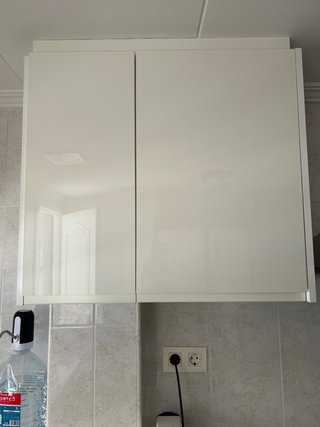 Puertas de cocina blanco brillo