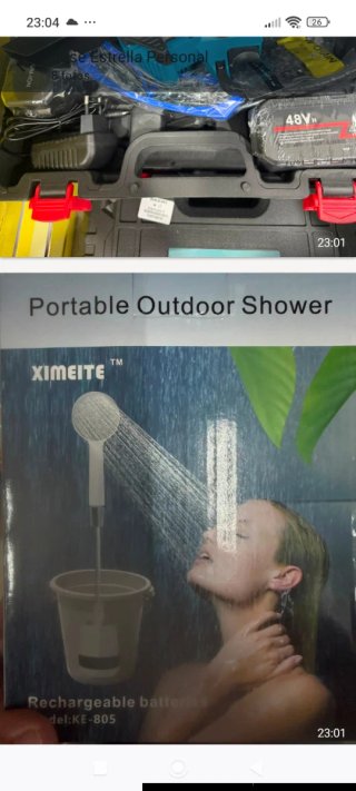 Ducha Portátil Exterior Ximeite