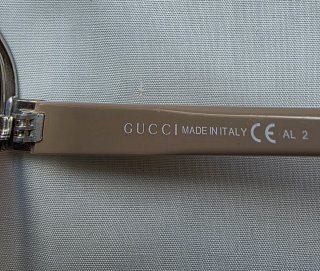 Gafas de sol Gucci Beige y Doradas