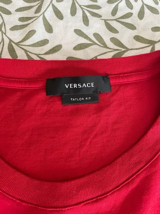 Camiseta Versace Roja Talla XL