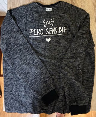 Sudadera Aire Retro Calavera Idea Talla L