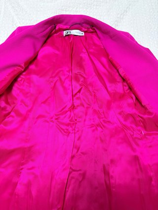 Blazer Zara Rosa Talla XS