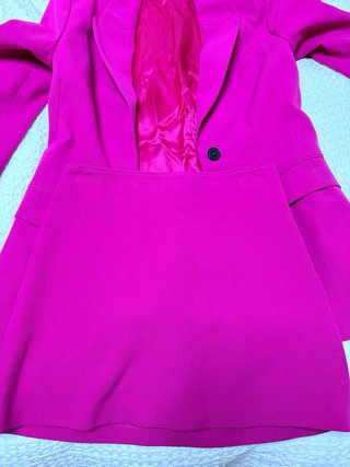 Blazer Zara Rosa Talla XS