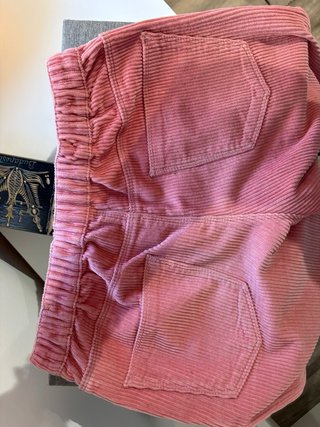 Pantalones de pana rosas