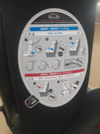 Silla de coche Vivitta Isofix