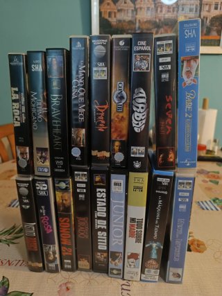 Lote Películas VHS