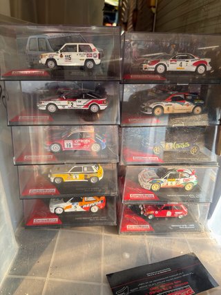 Collezione auto da rally Carlos Sainz