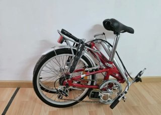 Bicicleta Plegable Conor Roja