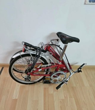 Bicicleta Plegable Conor Roja