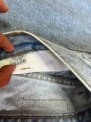 Jeans Levi's Uomo Straight Fit Celeste Vintage Tag