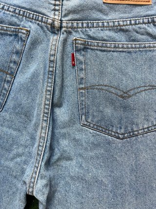Jeans Levi's Uomo Straight Fit Celeste Vintage Tag