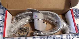 Rubinetto Leovin Beige/Grigio Metallo/Plastica