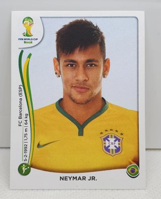 ⚽️ Cromo Neymar ROOKIE Mundial Brasil 2014