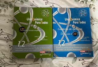 Libros “Una química para todos” de Academia Osorio