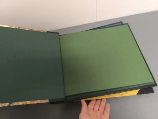 Álbum/Libro/Cuaderno Diseño Floral y Mariposa
