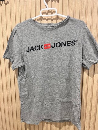 Camiseta Jack & Jones Gris Hombre