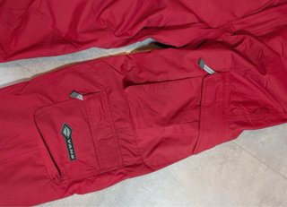 Traje de Snowboard Rojo Talla S