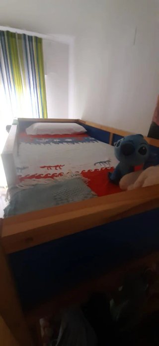 Cama alta Kura Ikea